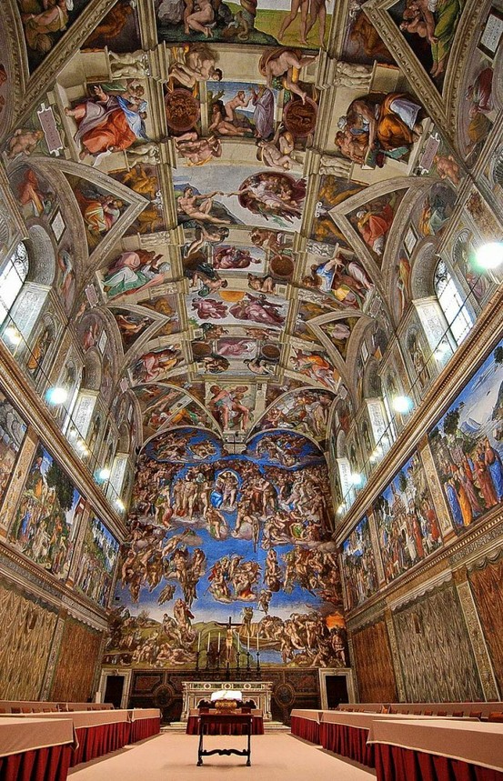 Photo:  Michelangelo's Sistine Chapel 
